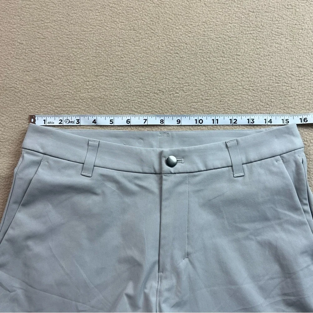 Lululemon Commission Classic Fit Shorts 7" Warpstreme Men's 30 Seal Gray EUC - Picture 4 of 8